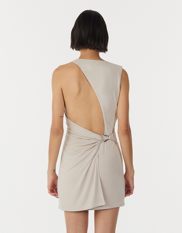 Third Form - Stirling Twist Asymmetric Mini Dress