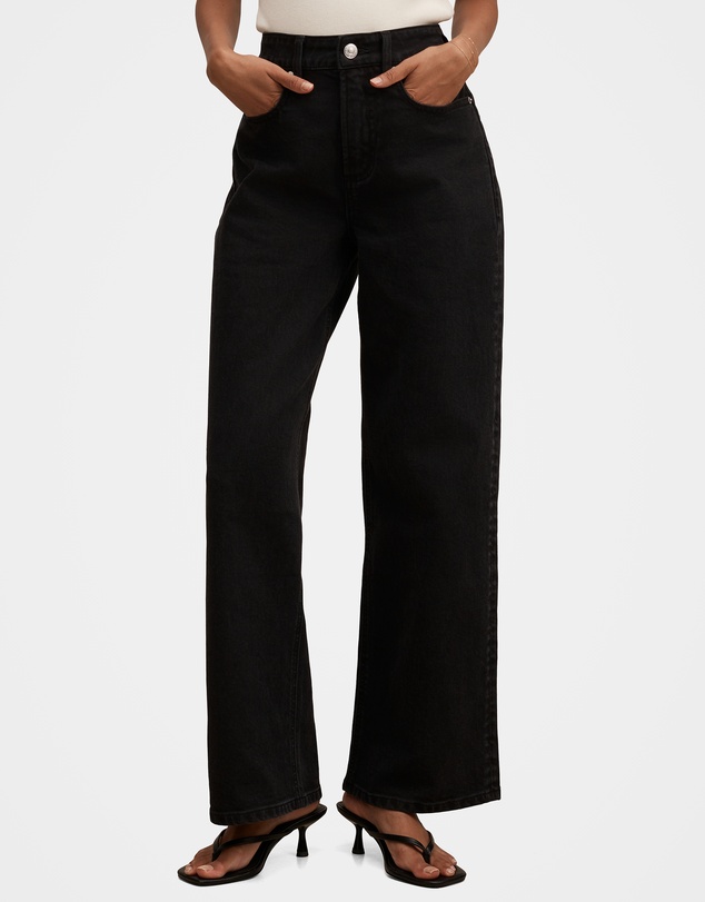 Forever New Petite - Nicki Petite Mid Rise Straight Jeans