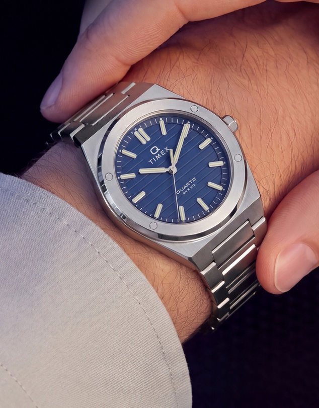 TIMEX - Q Timex Marbella 40.5mm Stainless Steel Bracelet Watch
