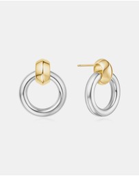 Ania Haie - Two-Tone Hoop Earrings