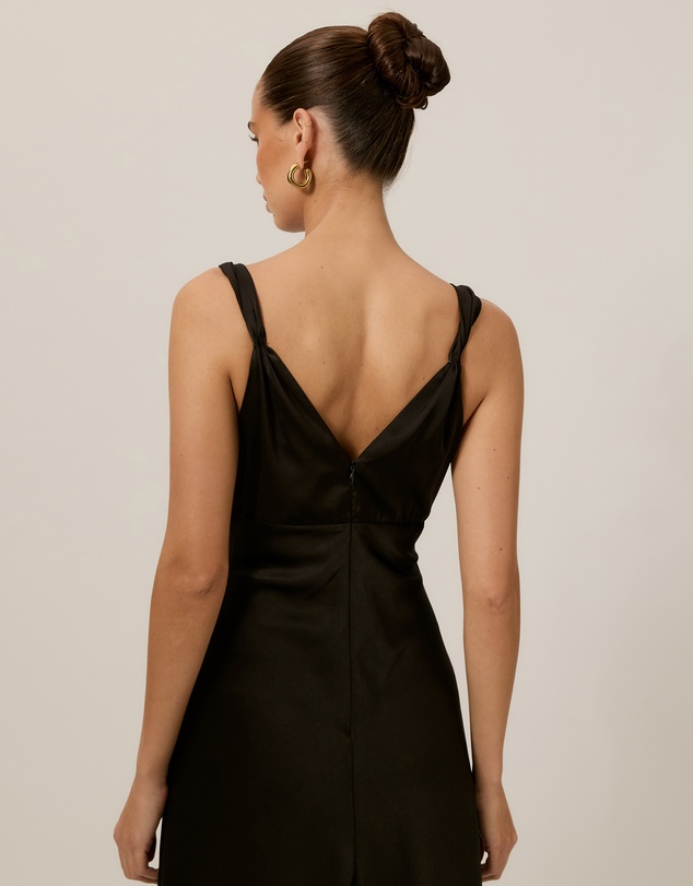 Tussah - Nyla Satin Slip Maxi Dress