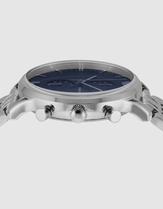 Emporio Armani - Silver Tone Chronograph Watch