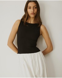 Atmos&Here - Amy Contrast Midi Dress