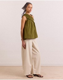 Damson Madder - Barrel Erika Jeans