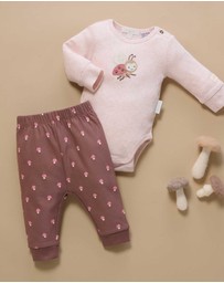 Purebaby - Applique Bodysuit -Kids-Babies