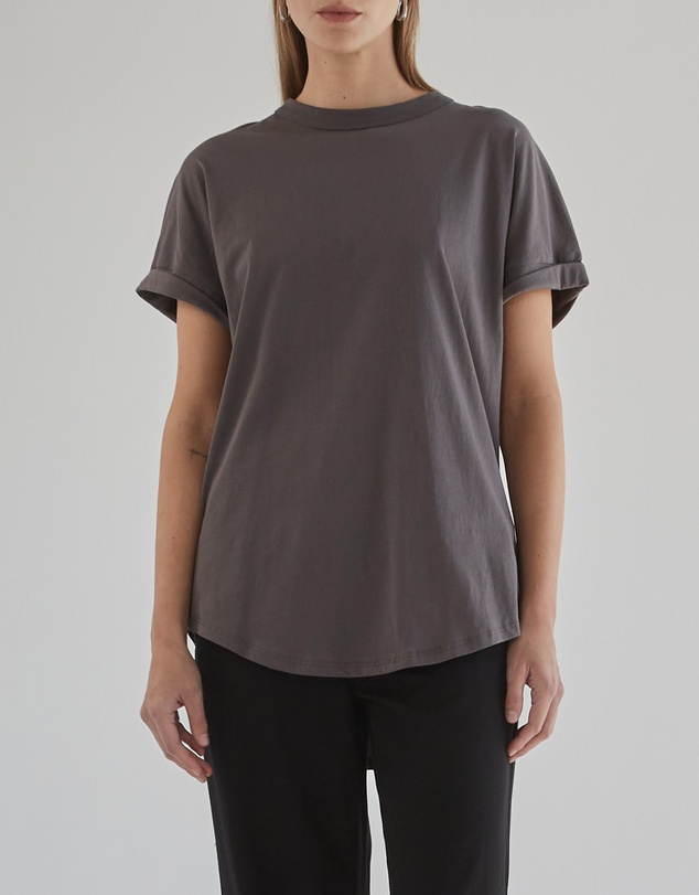 DRICOPER DENIM - Slouchy Grey Tee