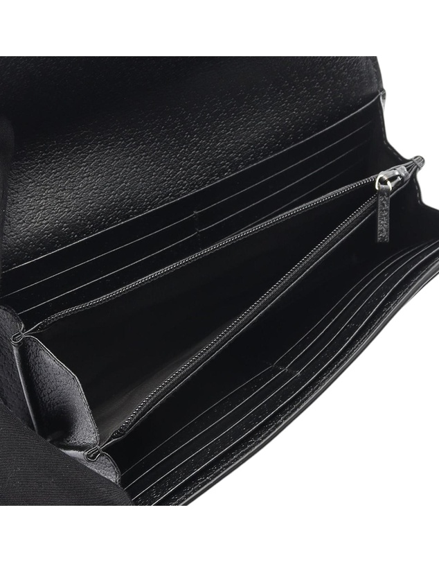 Pre-Loved by Azura Reborn - Pre-Loved Leather Web Ophidia Long Wallet