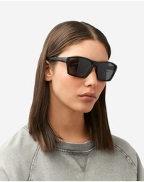 Hawkers Co - HAWKERS Shark - Polarized Black Dark Sunglasses for Men