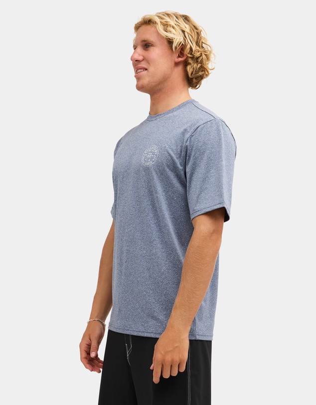 Billabong - Mens Big Wave Daz Short Sleeve Rash Vest