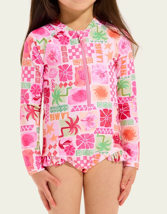 Seafolly - Summer Paradise Paddlesuit - Kids