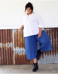Hope & Harvest - Wide Leg Cropped Chelsea Pants