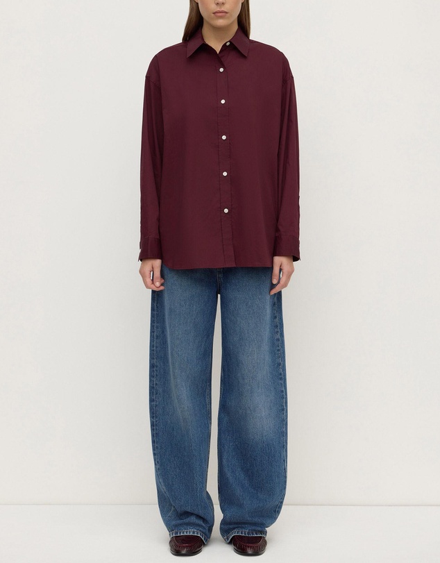 Assembly Label - Marigold Poplin Long Sleeve Shirt