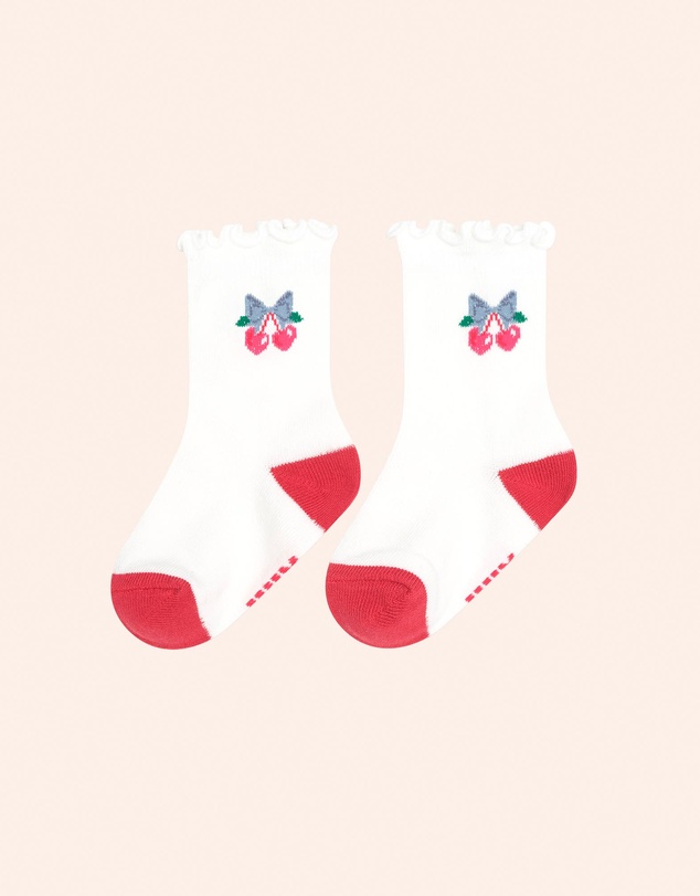 Huxbaby - 2-Pack Festive Frill Christmas Socks - Babies-Kids
