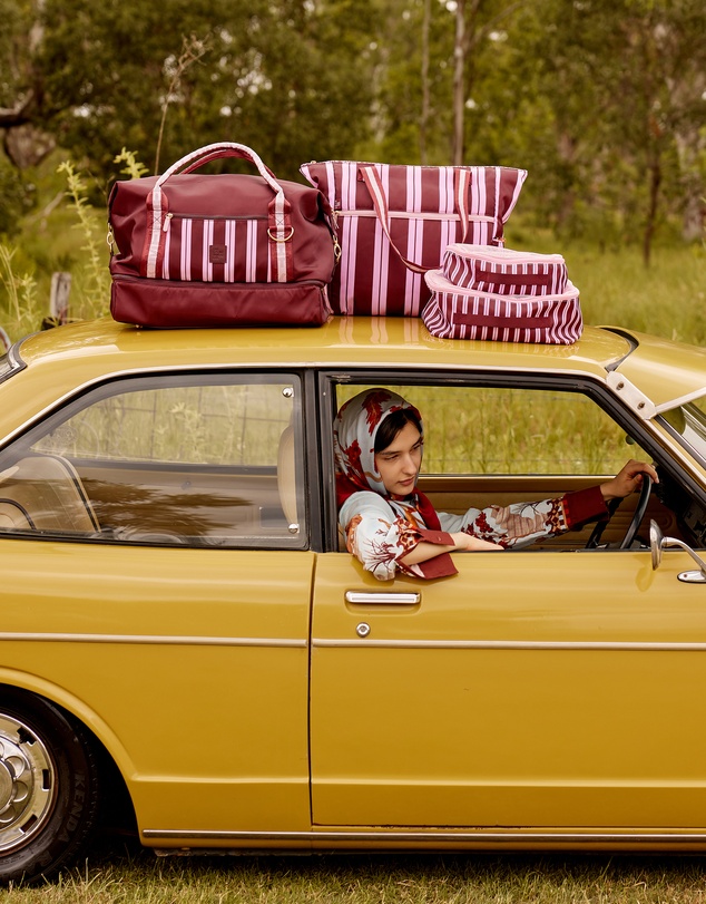 The Somewhere Co - Bordeaux Weekender Duffle Bag