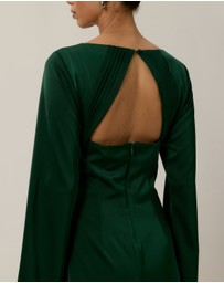 Tussah - Bec Long Sleeve Satin Maxi Dress