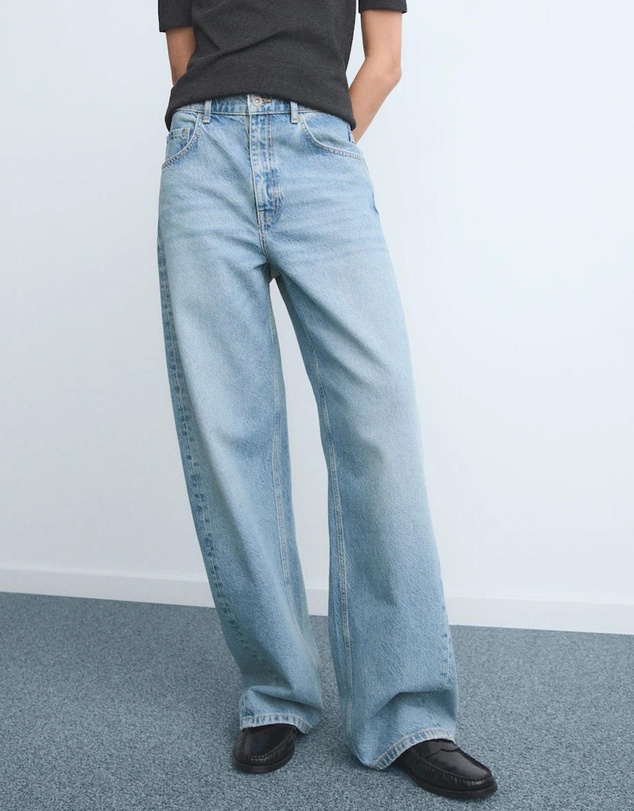 M.N.G - Mid-Rise Balloon Jeans