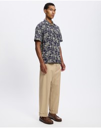 Paul Smith - Floral Embroidery SS Shirt