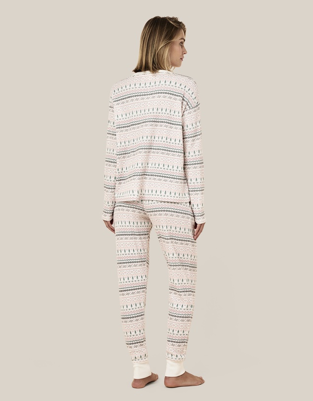 Papinelle - Fairisle Waffle Long Sleeve Top and Jogger