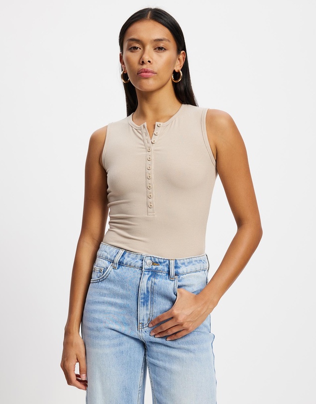 Grace Willow - Liv Button Bodysuit