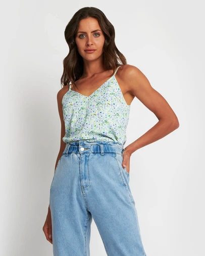 Forcast - Eloise Print Top