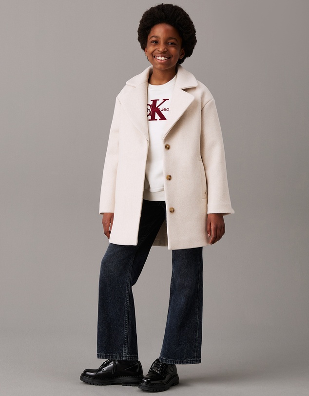 Calvin Klein Jeans - Girls Soft Knit Overcoat