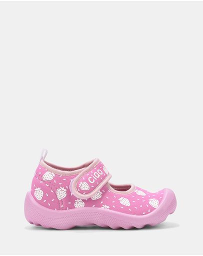 Bright Pink/White