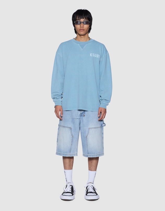 Ksubi - K-Lock Ekcess LS Tee Summer Blue