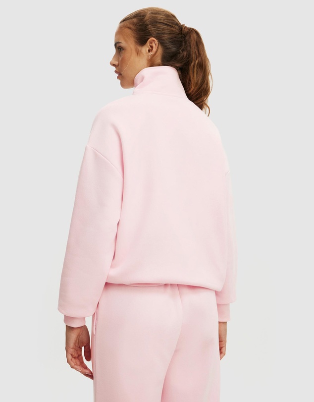 Cotton On Body Active - Plush Half Zip Sweatshirt