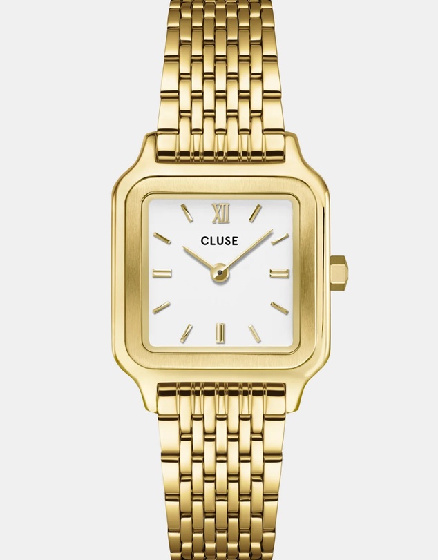 Cluse - Gracieuse Petite White/Gold Link