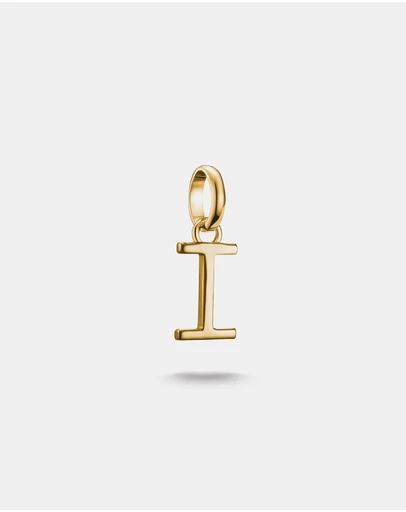 THOMAS SABO - THOMAS SABO Connect Charm letter I Gold