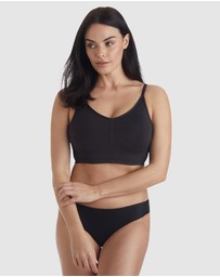 Naomi & Nicole - No 'Side Show' Crop Top Style Shapewear Bralette