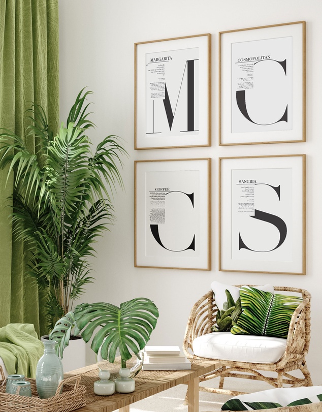 Olive et Oriel - Sangria Art Print