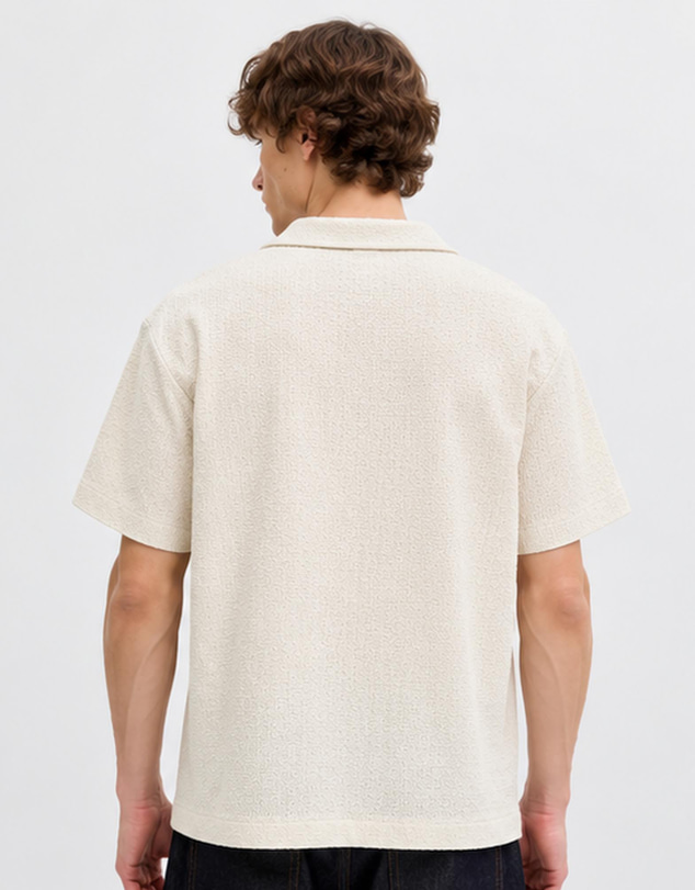 Jack & Jones - JorMontauk Crochet Shirt SS