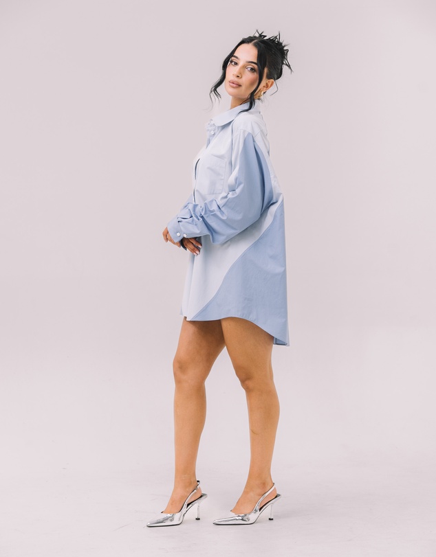 Youmsara - The Deux Bleu Shirt