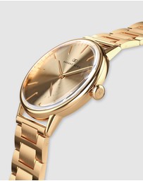 August Berg - Serenity Link 40mm Champagne Gold Watch