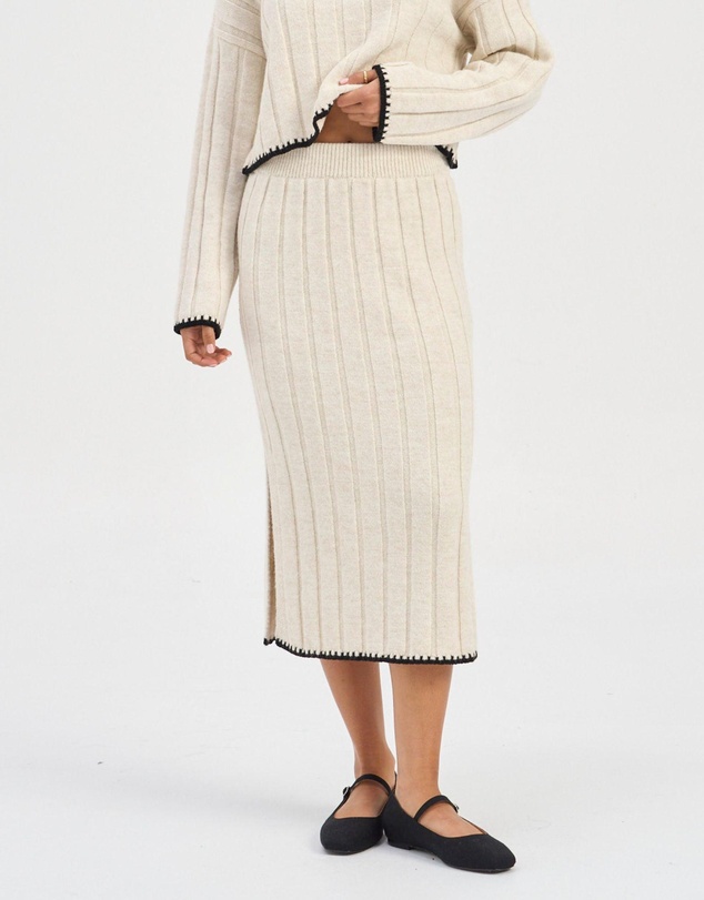 ONLY - Chick Knitted Midi Skirt
