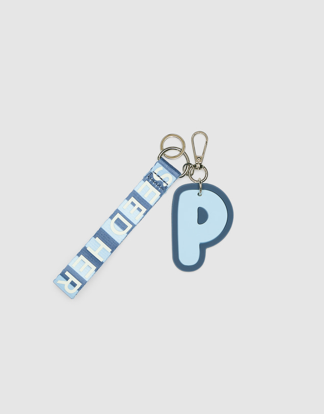 Seed Heritage - Stripe Strap Initial Keyring
