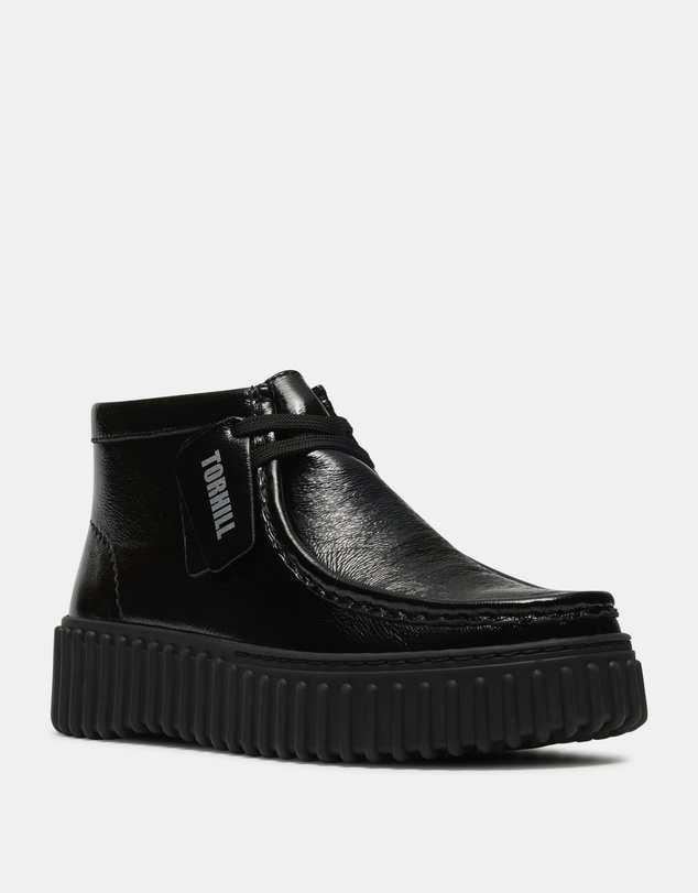 Clarks - Torhill Moss Black Metallic