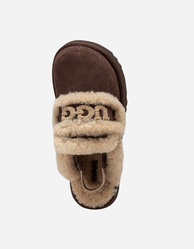 Ozwear Connection Uggs - Ugg Violet Matelassé Shearling Platform Slipper (Detachable Feature)