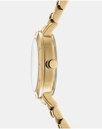 DKNY - Essentials Gold 28mm Womens Watch + Gold Bracelet