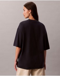 Calvin Klein Jeans - Script Logo Graphic Relaxed T-Shirt