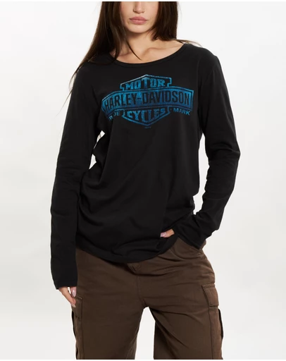 Vintage by The Real Deal - Pre Loved - Vintage Harley Davidson Long Sleeve Tee