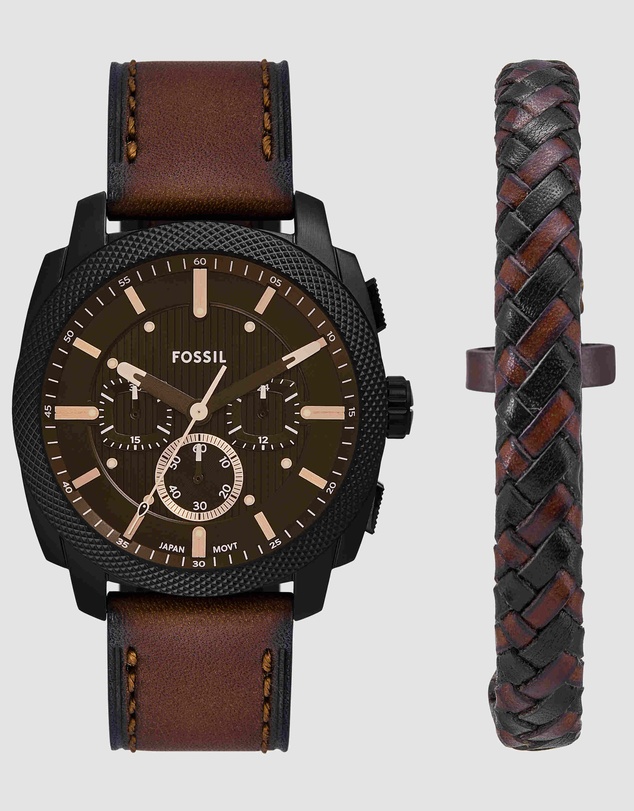 Fossil - Machine Brown Chronograph Watch