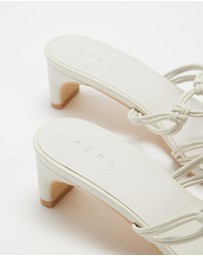 AERE - Knotted Leather Heels