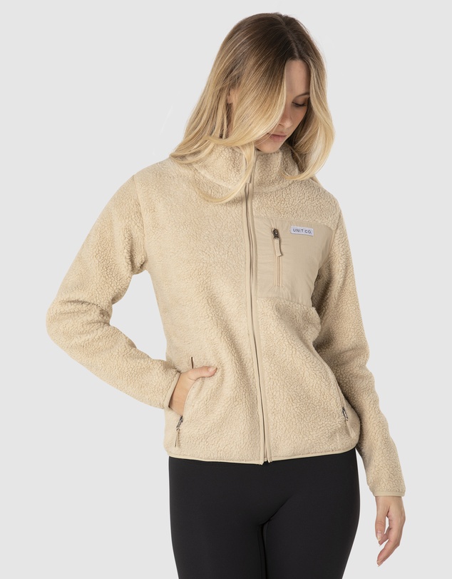 UNIT - UNIT Expedition Ladies Half Pile Zip Thru Jacket