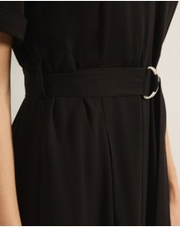 Atmos&Here - Harriet Viscose Twill Midi Dress