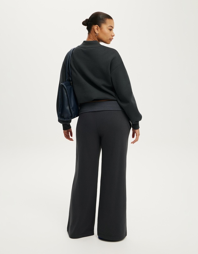Cotton On - Fold Over Waistband Sweatpant