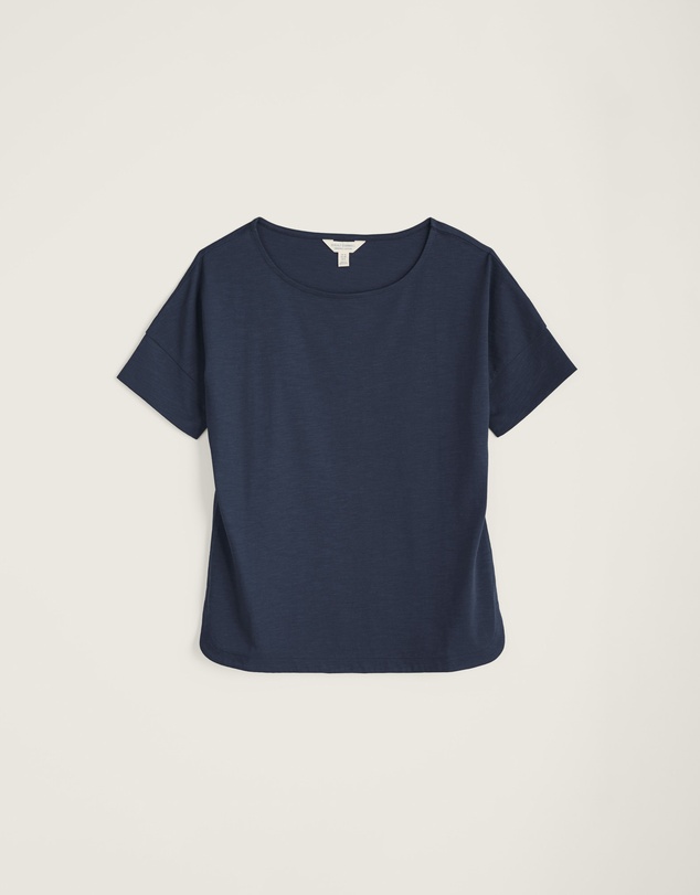Seasalt - Seasalt Cornwall Navy Bryher View T-Shirt