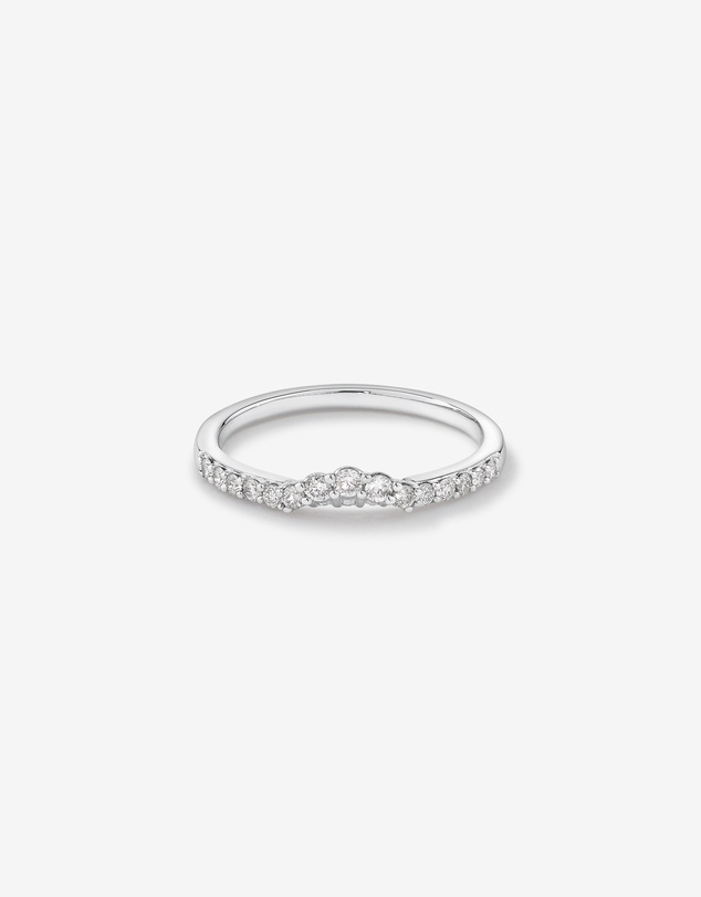 Michael Hill - Wedding Ring with 0.25 Carat TW of Diamonds in 14kt White Gold