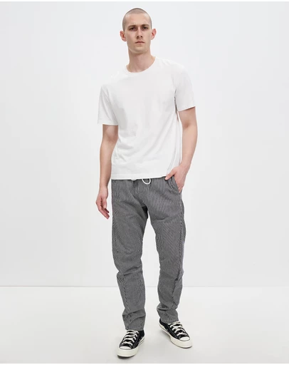 Surrounded By Ghosts - The Vanadium Denim Drawstring Pants